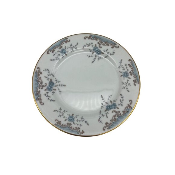 3 Imperial China Seville 5303 Bread and Butter Plates Blue Floral 6.5" - Picture 3 of 8